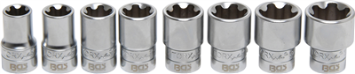 BGS 8806, Sada nástrčných hlavic T-profil Plus (pro Torx Plus) 12,5 mm (1/2