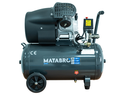 AKČNÍ SET SETMB-K106, Olejový kompresor 50l, 230V s příslušenstvím 3500W Matabro