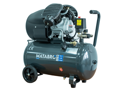 AKČNÍ SET SETMB-K106, Olejový kompresor 50l, 230V s příslušenstvím 3500W Matabro