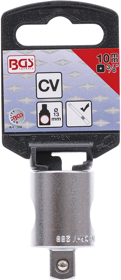 BGS 288, Adaptér kluzné rukojeti pro prodloužení 10 mm (3/8