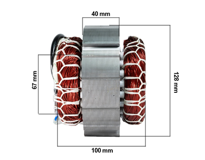 Matabro MB-S0011, Stator ke kompresoru 80mm 24L