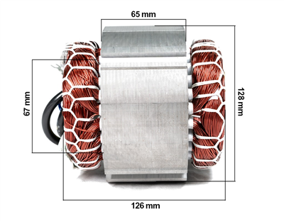 Matabro MB-S0012, Stator ke kompresoru 130mm 50L