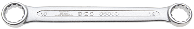 BGS 30333, Oboustranný očkový klíč velmi plochý 12 x 13 mm
