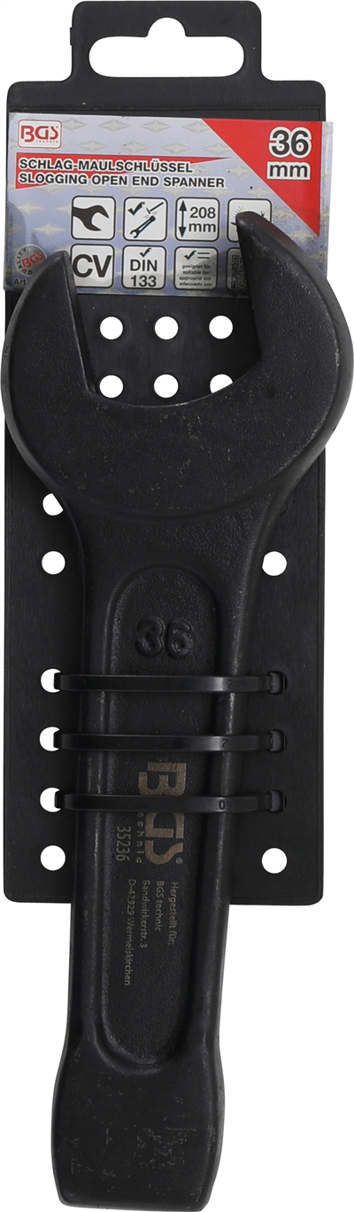 BGS 35236, Rázový plochý klíč 36 mm