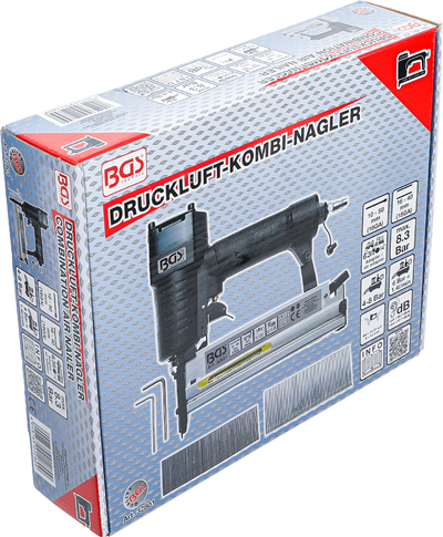 BGS 32801, Pneumatická kombinovaná hřebíkovačka 50 mm