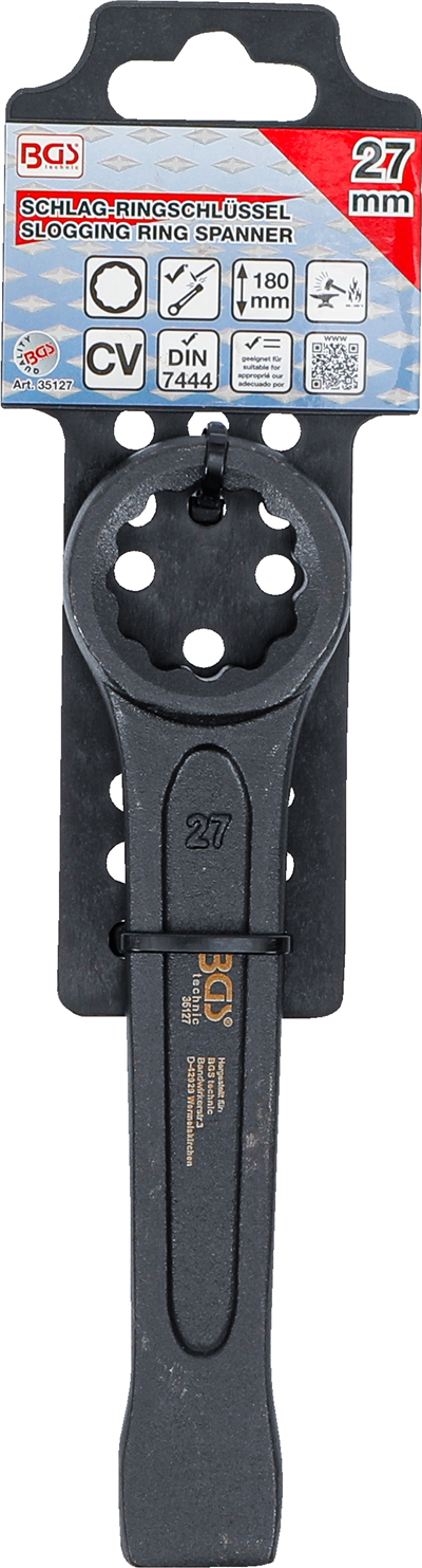 BGS 35127, Rázový očkový klíč 27 mm