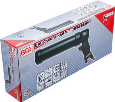 BGS 3514, Pneumatická pistole na kartuše pro kartuše o objemu 310 ml