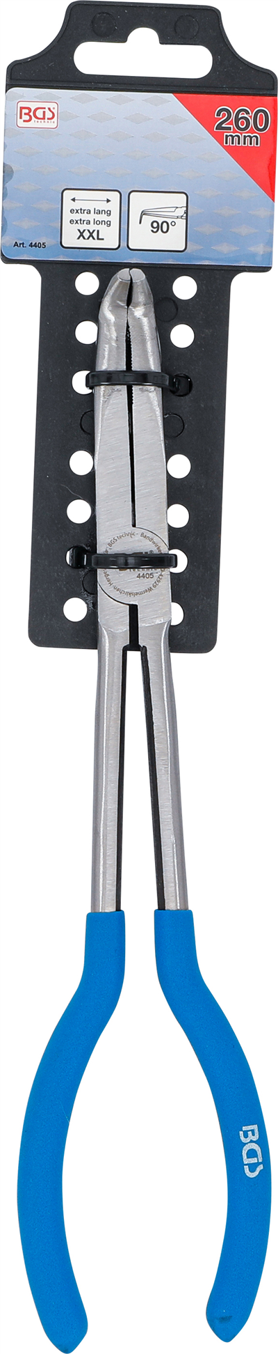 BGS 4405, Telefonní kleště velmi dlouhé 90° zahnuté 260 mm