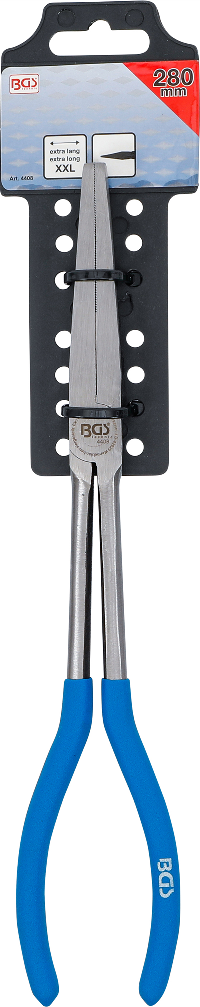 BGS 4408, Ploché kleště velmi dlouhé 280 mm