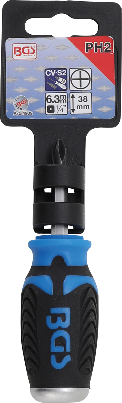 BGS 4909, Šroubovák křížový PH2 Délka čepele 38 mm