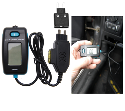 BGS 63520, Digitální ampérmetr pro měření v pojistkové skříni automobilu