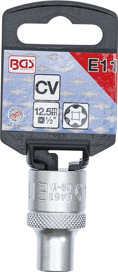 BGS 6461, Nástrčná hlavice E-profil 12,5 mm (1/2