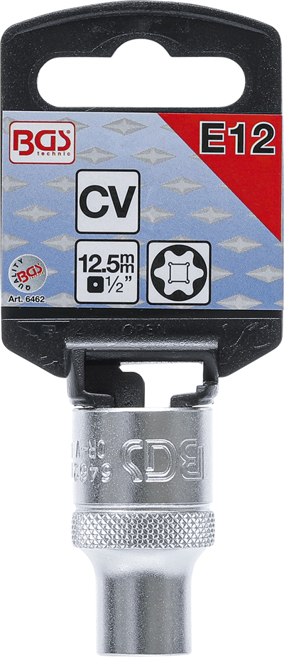 BGS 6462, Nástrčná hlavice E-profil 12,5 mm (1/2