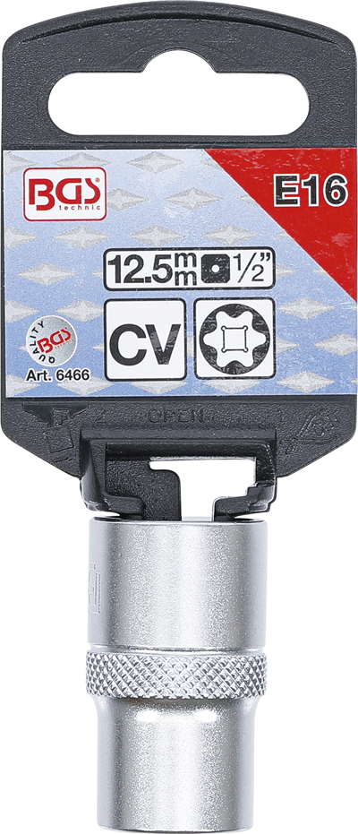 BGS 6466, Nástrčná hlavice E-profil 12,5 mm (1/2