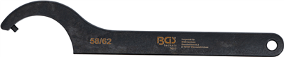 BGS 74217, Hákový klíč s čepem 58 - 62 mm