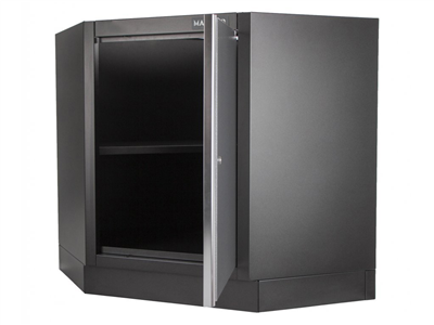 Matabro MB-TGC1300B, Rohová jednodveřová dílenská skříňka 1 police 864x864x910 mm