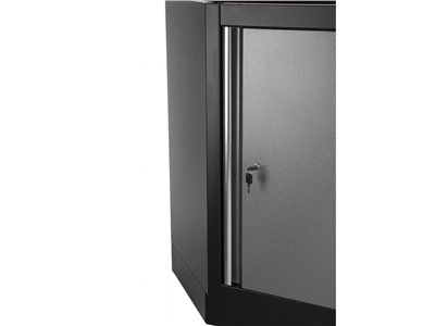 Matabro MB-TGC1300B, Rohová jednodveřová dílenská skříňka 1 police 864x864x910 mm
