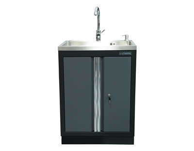 Matabro MB-TGC1300C, Dílenská skříňka s nerezovým dřezem 680x464x948 mm