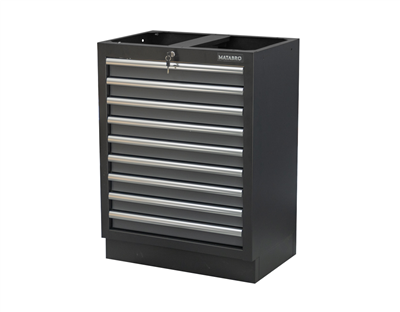 Matabro MB-TGC1309, Dílenská skříňka 9 šuplíků 680x458x910 mm