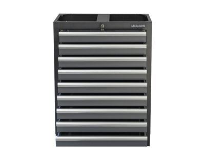 Matabro MB-TGC1309, Dílenská skříňka 9 šuplíků 680x458x910 mm