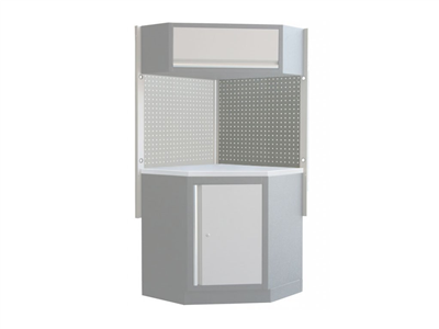 Matabro MB-WGB1331, Závěsná deska k rohové skříňce děrovaná 1052x800x24 mm