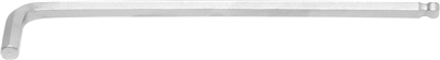 BGS 790-8, Zahnutý klíč (imbus) velmi dlouhý vnější šestihran / vnější šestihran s kulovou hlavou 8 mm