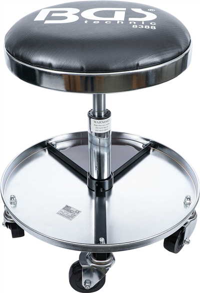 BGS 8388, Sedačka pojízdná pro autoservisy s 5 kolečky O 360 mm