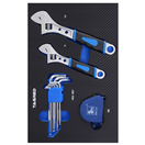 TAGRED TA19129 Tagred TA19129, Vložka do dílenského vozíku Sada nastavitelných klíčů imbusové klíče 12 dílná