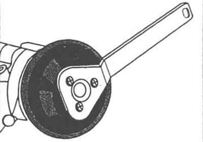Přípravek na aretaci motoru VW/Audi