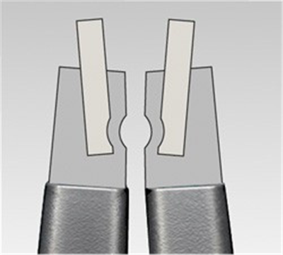 Vnitřní zahnuté kleště na pojistné kroužky 165 mm - 4841J21 Knipex