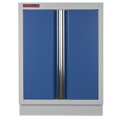 Celokovová dílenská skříňka PROFI BLUE dvoukřídlá 680x458x910 mm