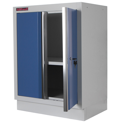 Celokovová dílenská skříňka PROFI BLUE dvoukřídlá 680x458x910 mm