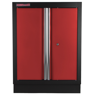 Celokovová dvoukřídlá skříňka PROFI 680x458x910 mm