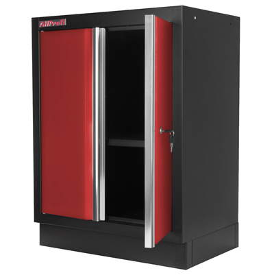 Celokovová dvoukřídlá skříňka PROFI 680x458x910 mm
