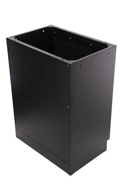 Celokovová dvoukřídlá skříňka PROFI 680x458x910 mm