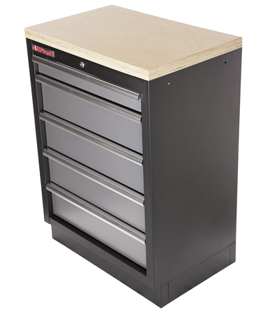 Celokovová dílenská skříňka PROFI s 5-ti šuplíky 680x458x910 mm
