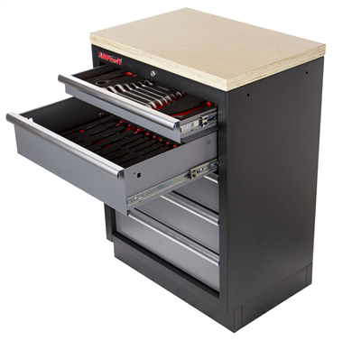 Celokovová dílenská skříňka PROFI s 5-ti šuplíky 680x458x910 mm