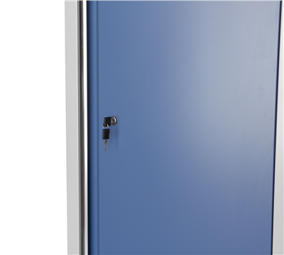 Celokovová dílenská skříň PROFI BLUE 600x458x2000 mm