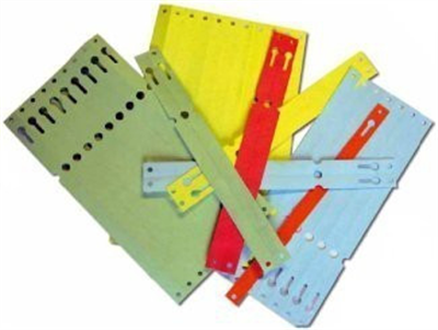 Žluté papírové visačky na klíče XL 500 ks