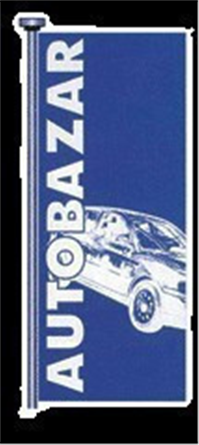 Vlajka AUTOBAZAR - žluto/černá