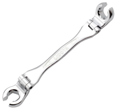 Oboustranný polootevřený flexibilní klíč, 17 x 19 mm