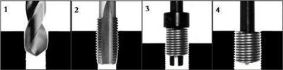 Sada na opravu závitů 25 kusů - M5 x 0.8 x 6.7 mm (20)