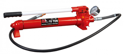 Hydraulická pumpa s měřákem 10t