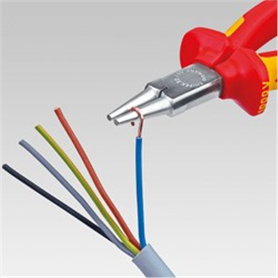 Rovné kulaté kleště 160 mm Knipex chromované