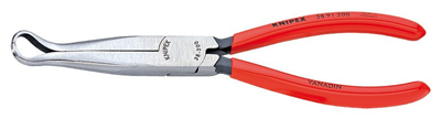Zahnuté půlkulaté kleště 200 mm Knipex pro mechaniky