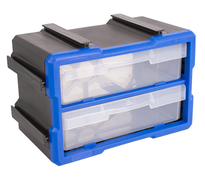 Plastový organizér, 2 boxy