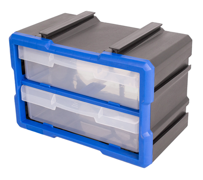 Plastový organizér, 2 boxy