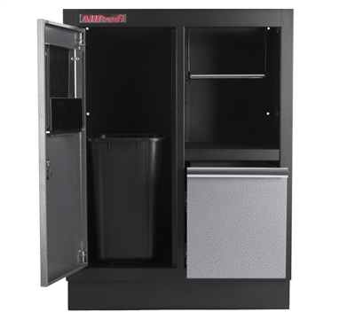 Celokovová dílenská skříňka PROFI 680x458x910 mm
