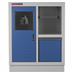 Celokovová dílenská skříňka PROFI BLUE 680x458x910 mm