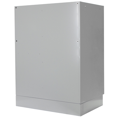 Celokovová dílenská skříňka PROFI BLUE 680x458x910 mm